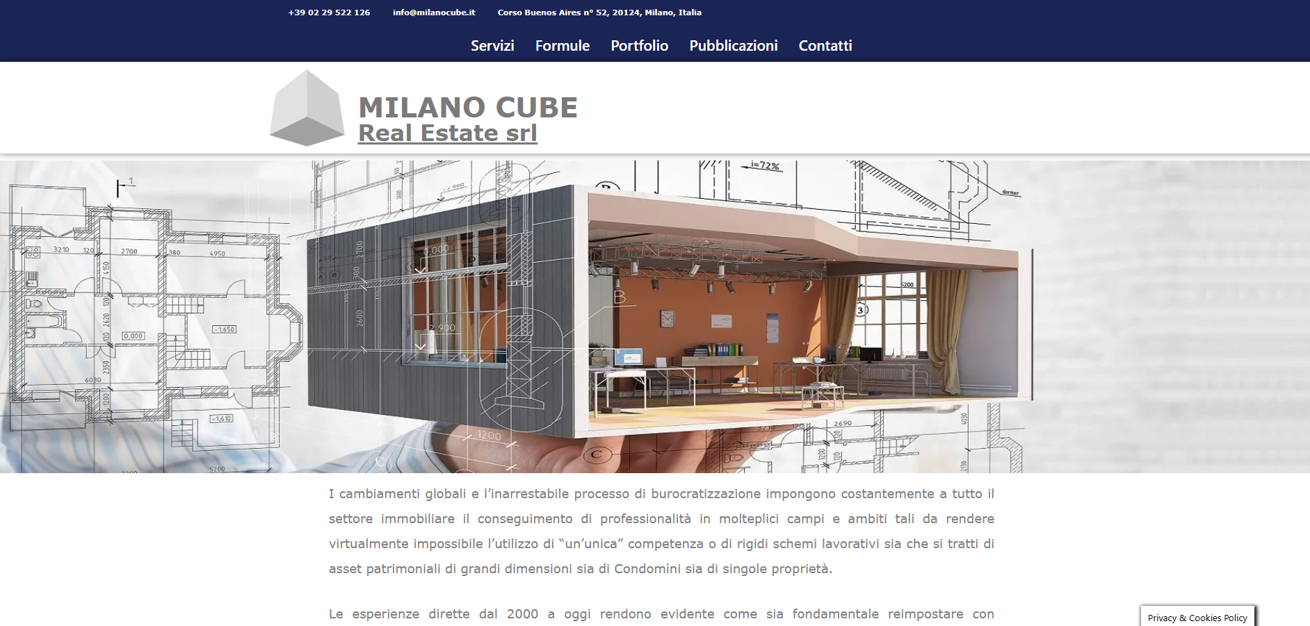 Milano Cube -Powered by Otello Ruggeri
